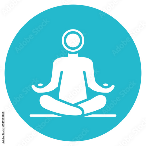 Self Discipline icon vector image. Can be used for Personality Traits.