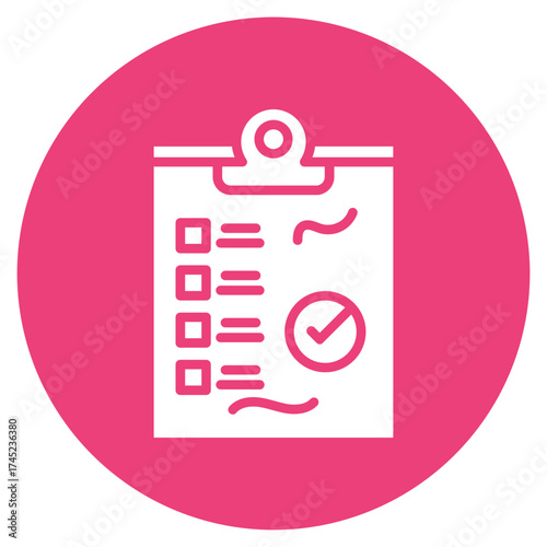Test Plan icon vector image. Can be used for Quality Assurance.