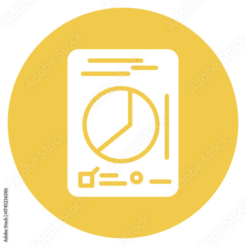 Test Data icon vector image. Can be used for Quality Assurance.