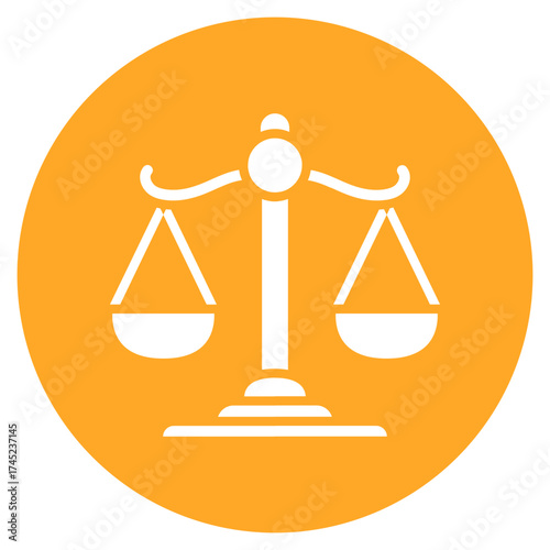 Fairness icon vector image. Can be used for Leadership.