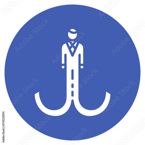 Market Leadership icon vector image. Can be used for Business Analytics.
