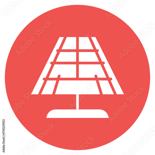 Solar Panel icon vector image. Can be used for Earth Day.