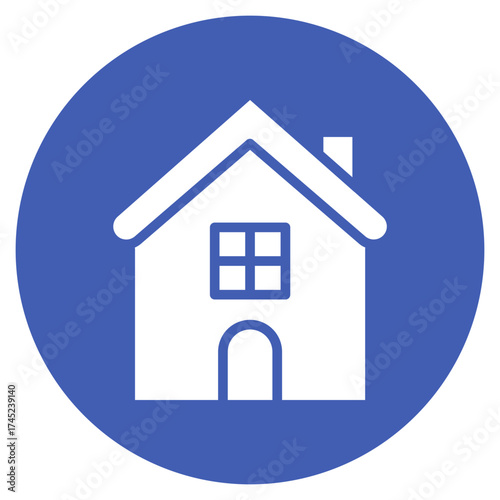 Eco-Friendly House icon vector image. Can be used for Earth Day.