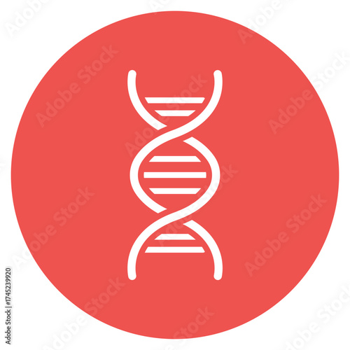 Viral RNA Strand icon vector image. Can be used for Infectious Diseases.