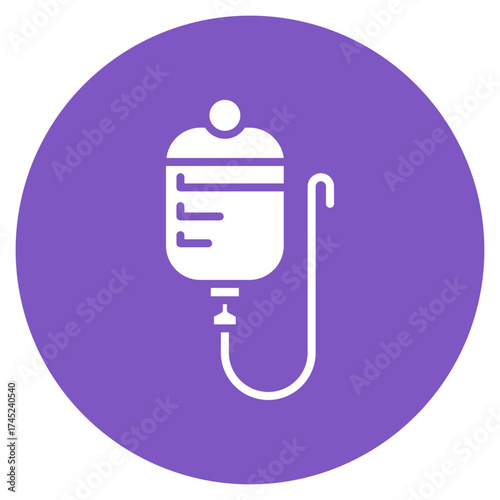 Chemo Port icon vector image. Can be used for Chemotherapy.