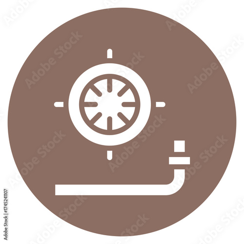 Aeration icon vector image. Can be used for Lab.