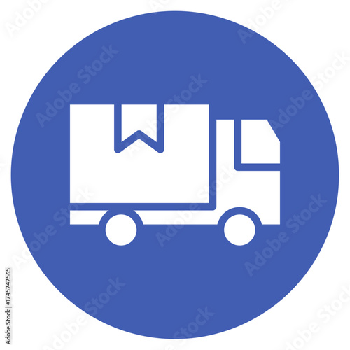 Delivery Date icon vector image. Can be used for Warehouse.