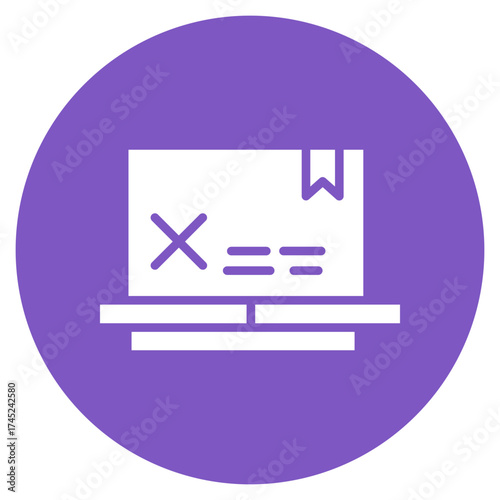 Out Of Stock icon vector image. Can be used for Warehouse.
