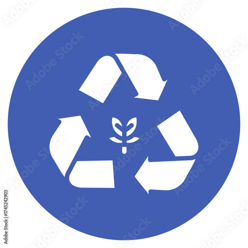Fabric Recycle icon vector image. Can be used for Fabric Features.