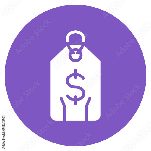 Price Tag icon vector image. Can be used for Supermarket.