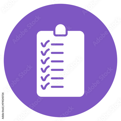 Shopping List icon vector image. Can be used for Supermarket.