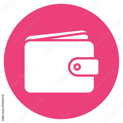 Wallet icon vector image. Can be used for Supermarket.