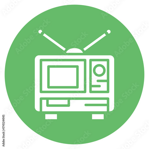 Pop icon vector image. Can be used for Instrument.