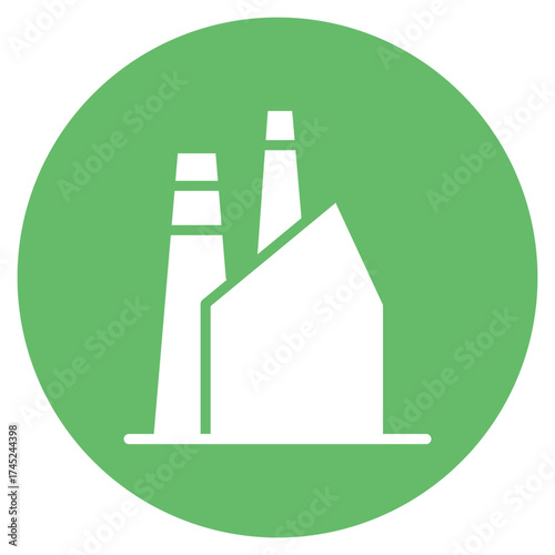 Factory Breakdown icon vector image. Can be used for Manufacturing.