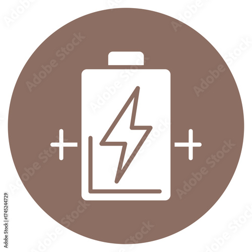 Battery Life icon vector image. Can be used for Battery and Power.