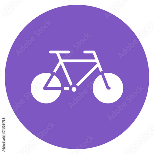 Bike Lane icon vector image. Can be used for Battery and Power.