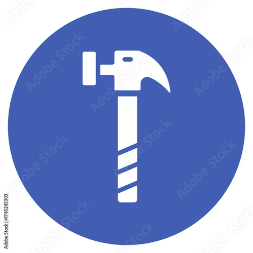 Hammer icon vector image. Can be used for Shoemaker.