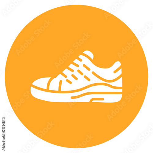 Shoe icon vector image. Can be used for Shoemaker.