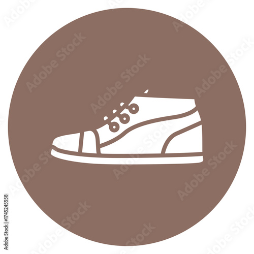 Shoe Marketing icon vector image. Can be used for Shoemaker.