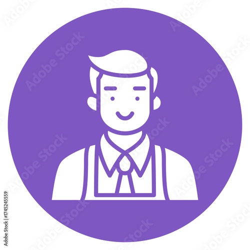 Shoemaker icon vector image. Can be used for Shoemaker.