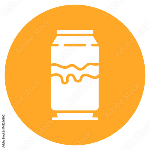 Beer Can I icon vector image. Can be used for Oktoberfest.