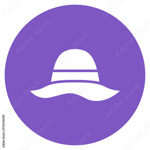 Women Hat icon vector image. Can be used for Oktoberfest.