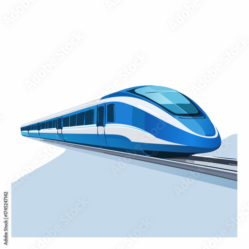 Retro teal scooter with tan seat illustration