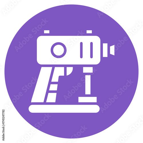 Laser Tag icon vector image. Can be used for Bowling.