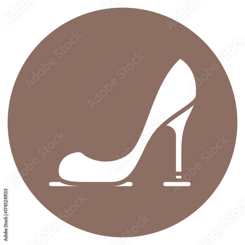 Heel icon vector image. Can be used for Luxury.