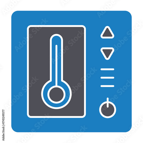 Central heating Vector icon which can easily modify or edit