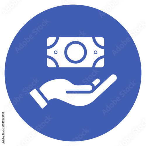Cash Back icon vector image. Can be used for Casino.