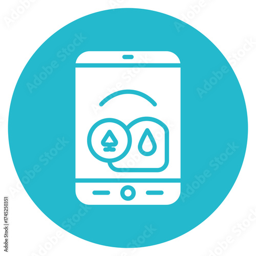Mobile Casino icon vector image. Can be used for Casino.