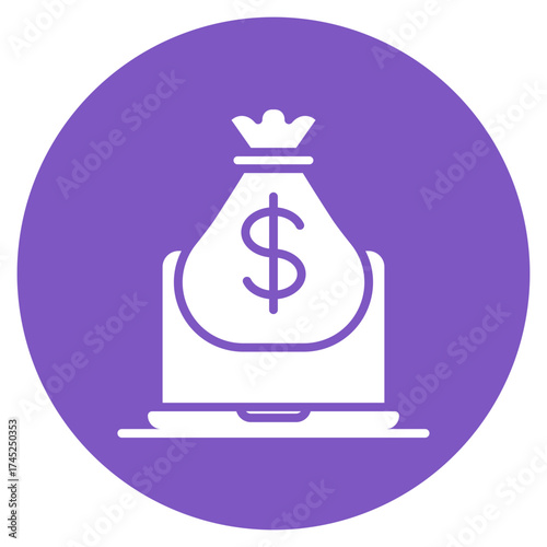 Loss Rebates icon vector image. Can be used for Casino.