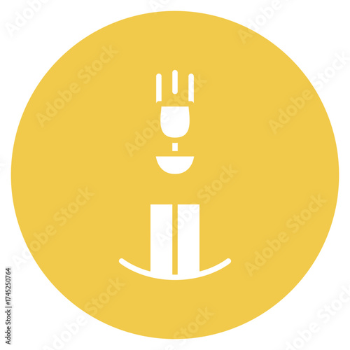 Physical Metallurgy icon vector image. Can be used for Mettalurgy.