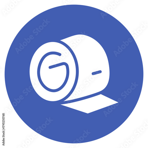 Rolled Steel icon vector image. Can be used for Mettalurgy.
