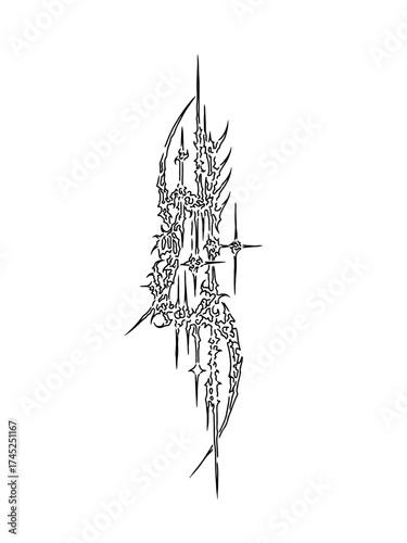 cybersigilism tattoo design