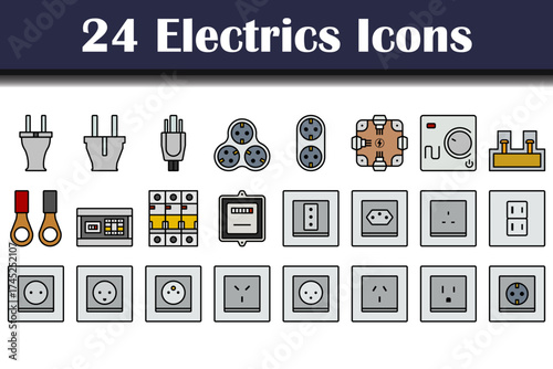 Electrics Icon Set