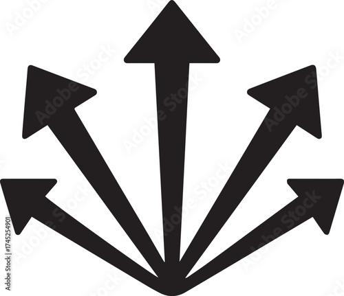 multiple arrows icon