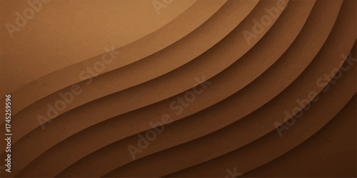 Closeup macro of natural brown wood texture pattern on a timber design material background