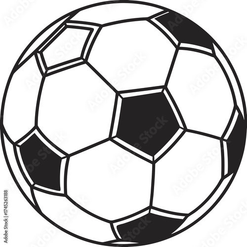 Classic soccer ball