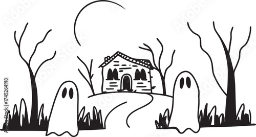 castle in the forest