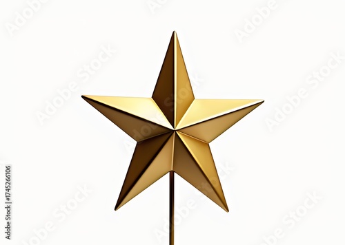 Golden Star Ornament