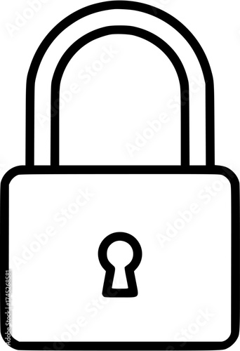 vector lock icon