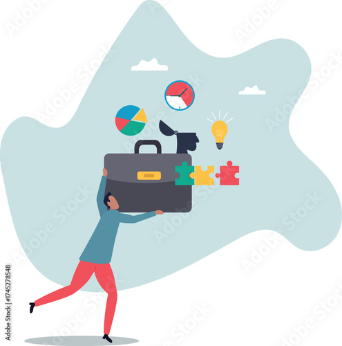 Cognitive ability skill to think and process solution or idea to solve problem in timely manner, intelligence,about a man and his life.