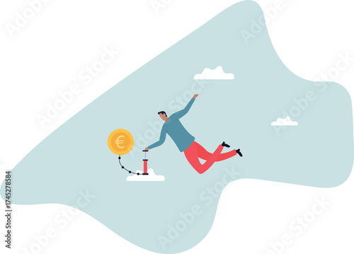 Inflation in Europe causing by energy shortage, interest rate policy to reduce inflation,about a man and his life.