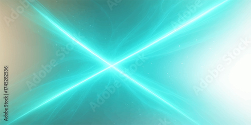 Abstract dark blue fractal wave design with glowing lines and star-like pattern