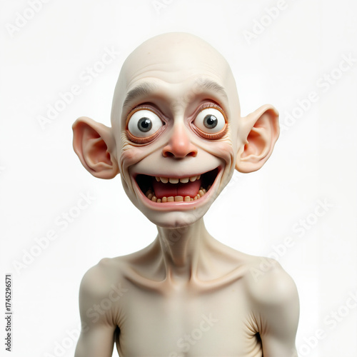 Funny surprised expression