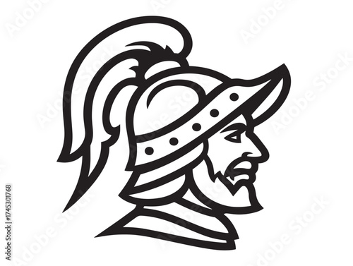 History icon 2D vector line art for timeline and ancient study