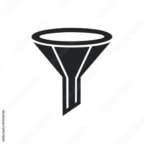 Funnel Icon Illustration