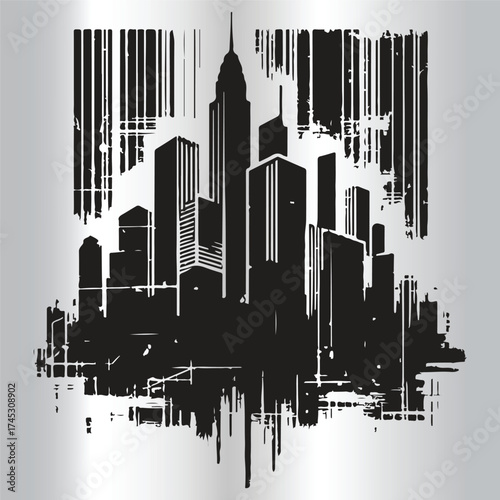 Urban grunge texture overlays — distressed vector collection for edgy modern designs